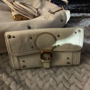 Chole white paddington wallet